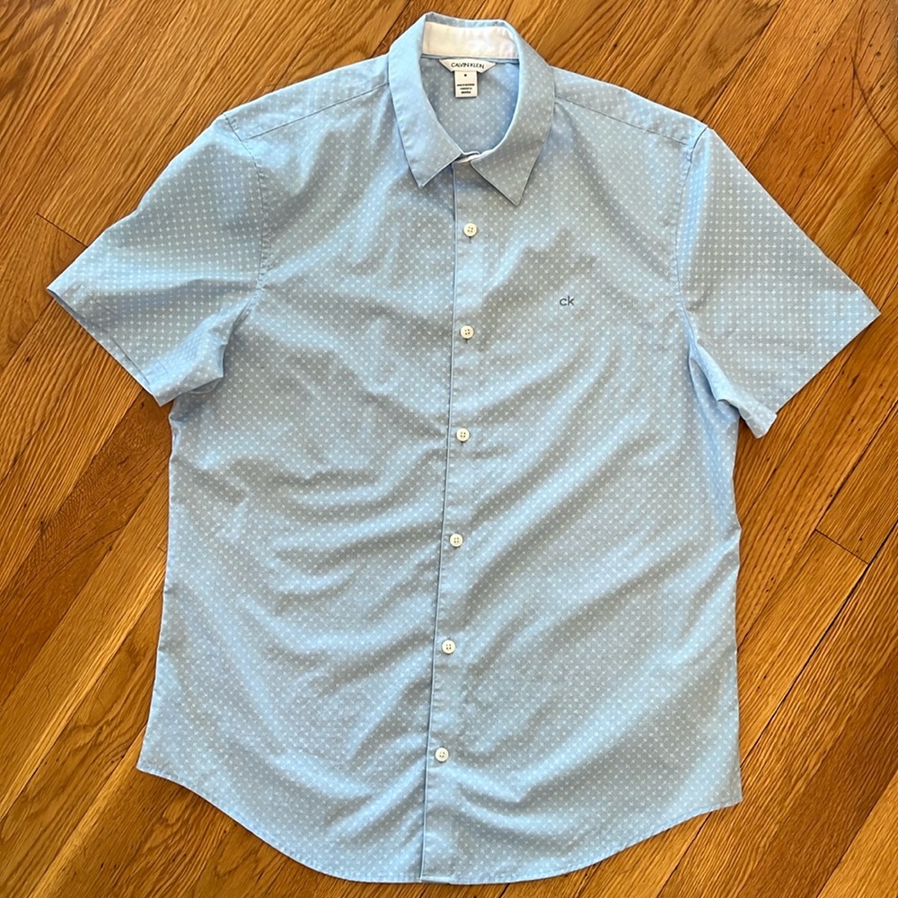 Calvin Klein Light Blue Button Down